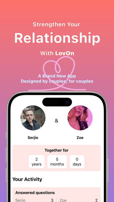 LovOn: Couple Relationship Screenshot