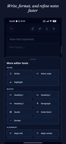 NeuVault screenshot