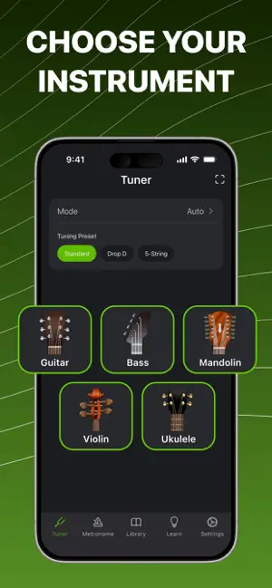 Bass Guitar Tuner + screenshot 4