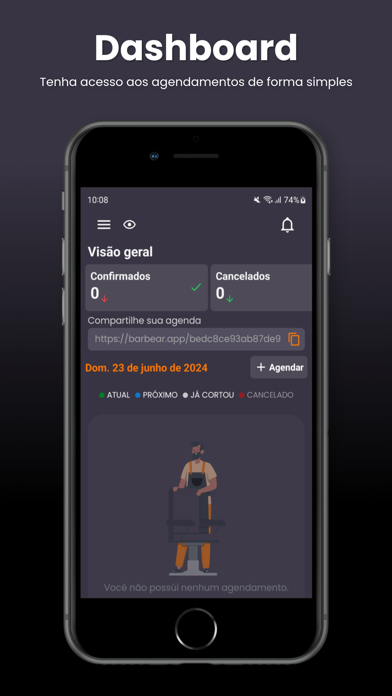 Barbear: App p/ barbeiros Screenshot
