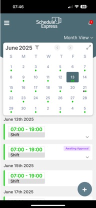 Schedule Express screenshot 3