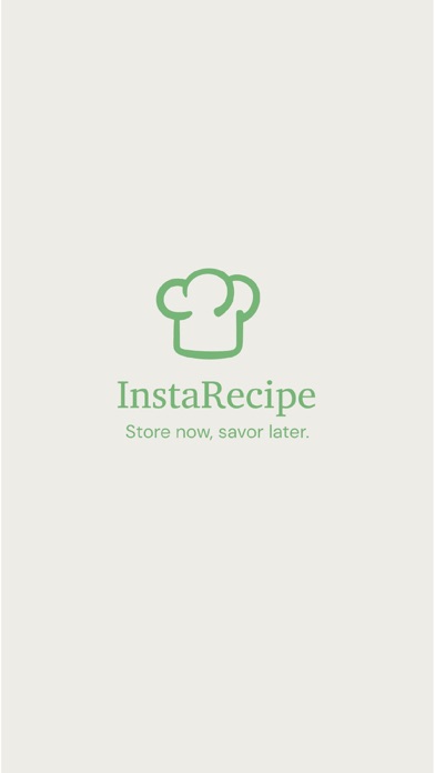 InstaRecipe: A Foody Companion Screenshot