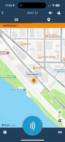 WAVE Tactical PTT iPhone screenshot