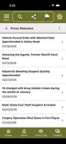 App screenshot