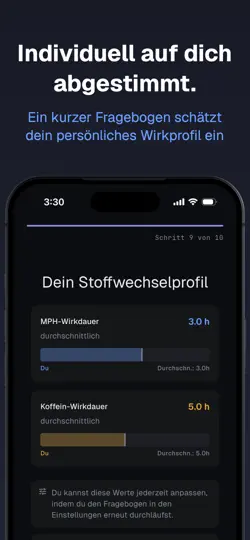 Screenshot von FocusCurve: ADHS Med-Tracker auf dem iPhone 3