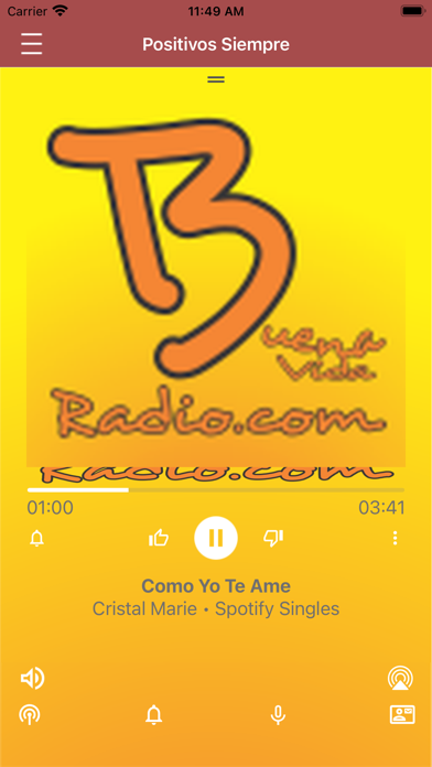 Buena Vida Radio Screenshot