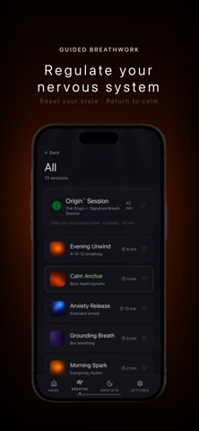 ORIGIN Breathwork + Meditation Screenshot 8 of 10