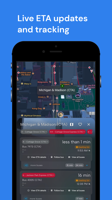 Destination Shuttle iPhone screenshot 1 - Navigation app