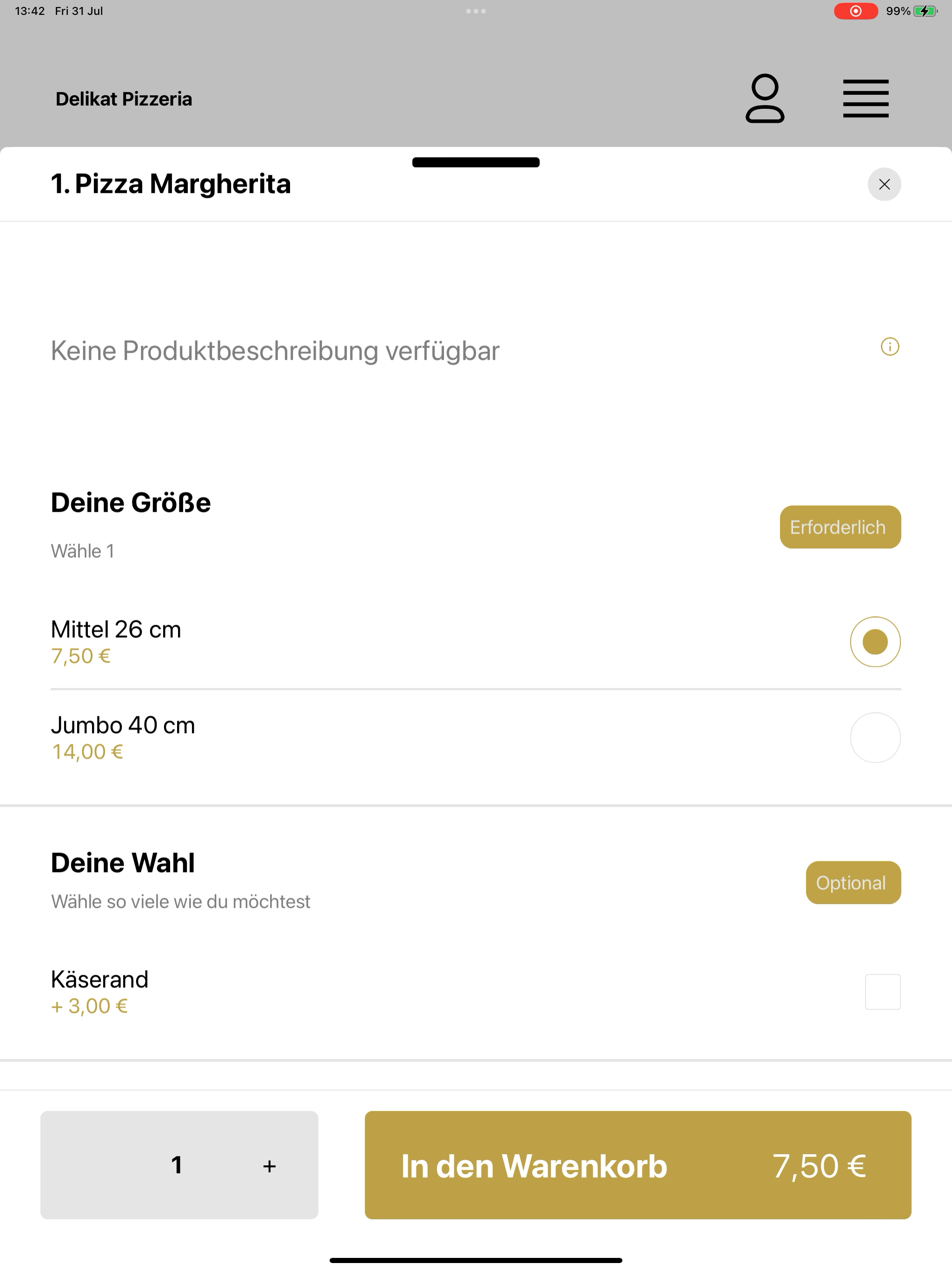 Delikat Pizzeria screenshot 15