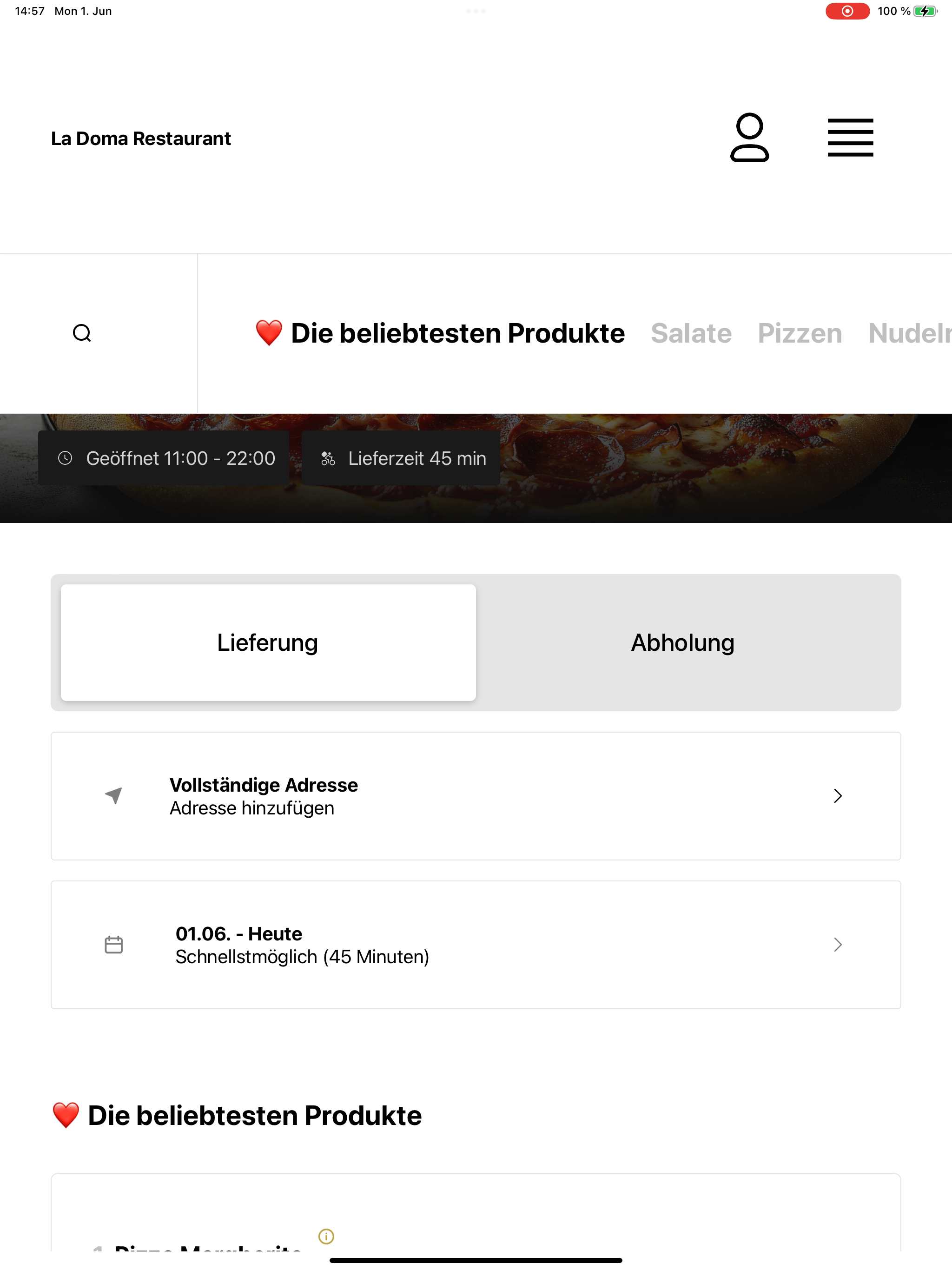 La Doma Restaurant Hofgeismar screenshot 7
