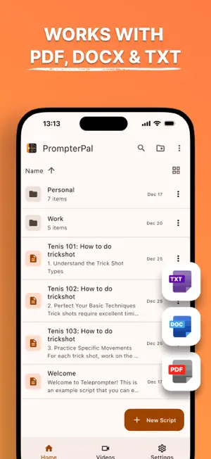 Teleprompter & Video Recorder screenshot 3