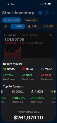 Stock Inventory screenshot