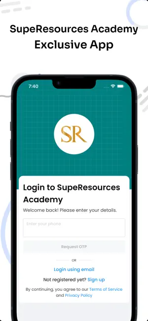 SupeResources Academy screenshot 1