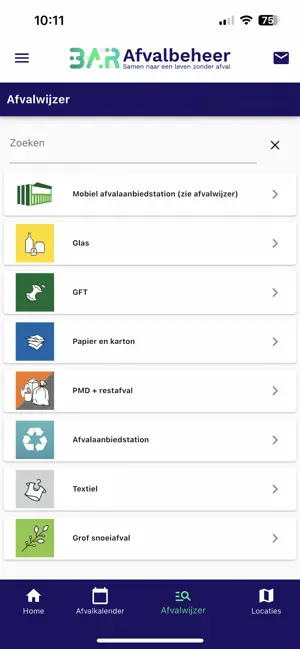 BAR Afvalbeheer screenshot 3