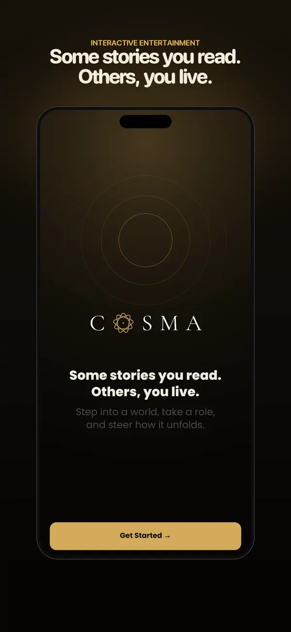 Screenshot #1 pour Cosma: Live Stories