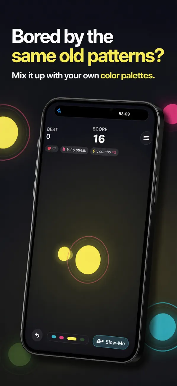 Screenshot #2 pour Dot Switch: Jeu de Couleurs