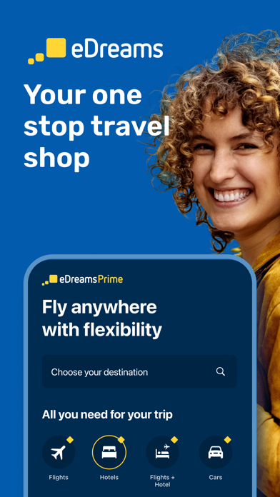 eDreams: Flights, hotels, cars Screenshot