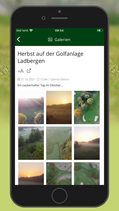 Golfclub Ladbergen Screenshot