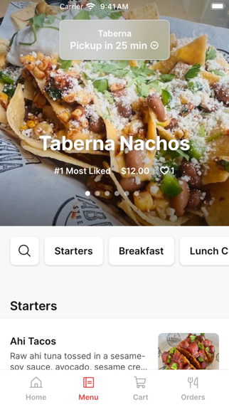 App screenshot