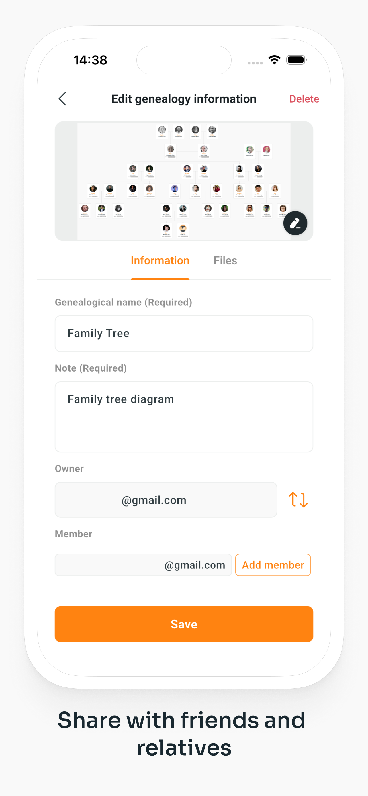 GensTree: Clan Genealogy screenshot 6