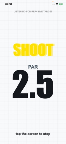 Reactive Target iPhone screenshot