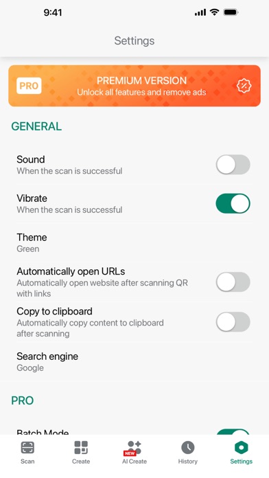 AI QR Code Scanner & Barcode Screenshot