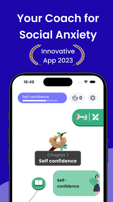 charisme: Social Anxiety Coach Screenshot