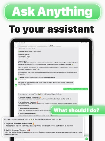 Snake Identifier: Serpenta iPad screenshot