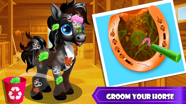Virtual Stable Horse Care Game