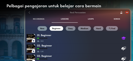 Real Percussion: alat muzik screenshot 5