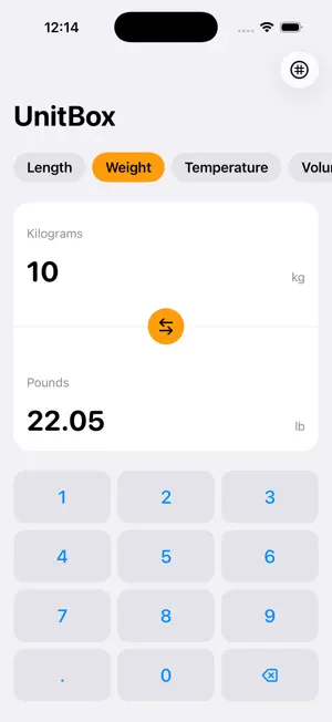 UnitBox Unit Converter screenshot 4