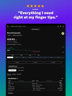 Yahoo Finance: Stocks & News iPad image 2