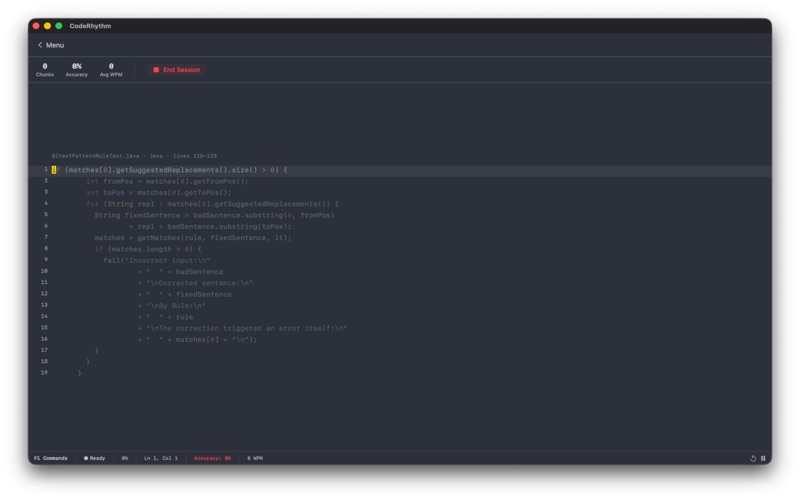 Code Rhythm screenshot