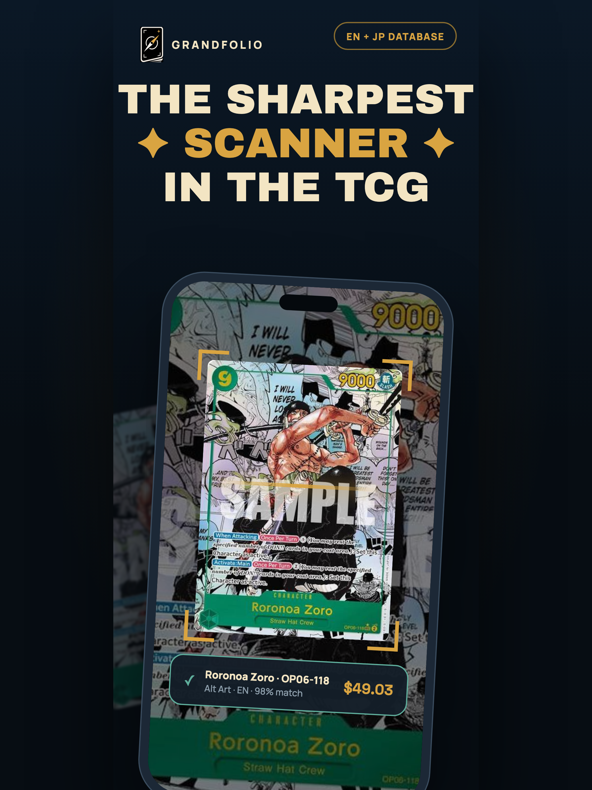 Grandfolio - OPTCG Scanner screenshot 8