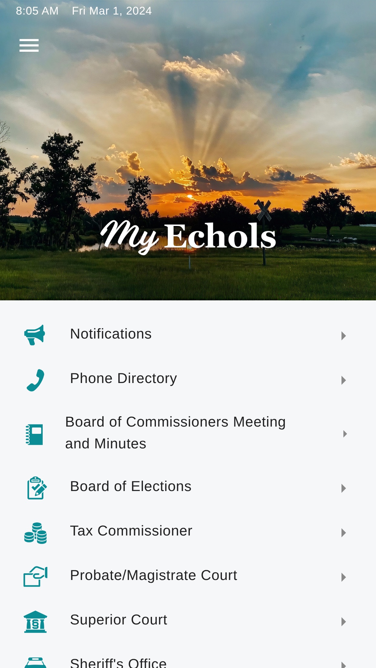 Screenshot 1 of MyEchols