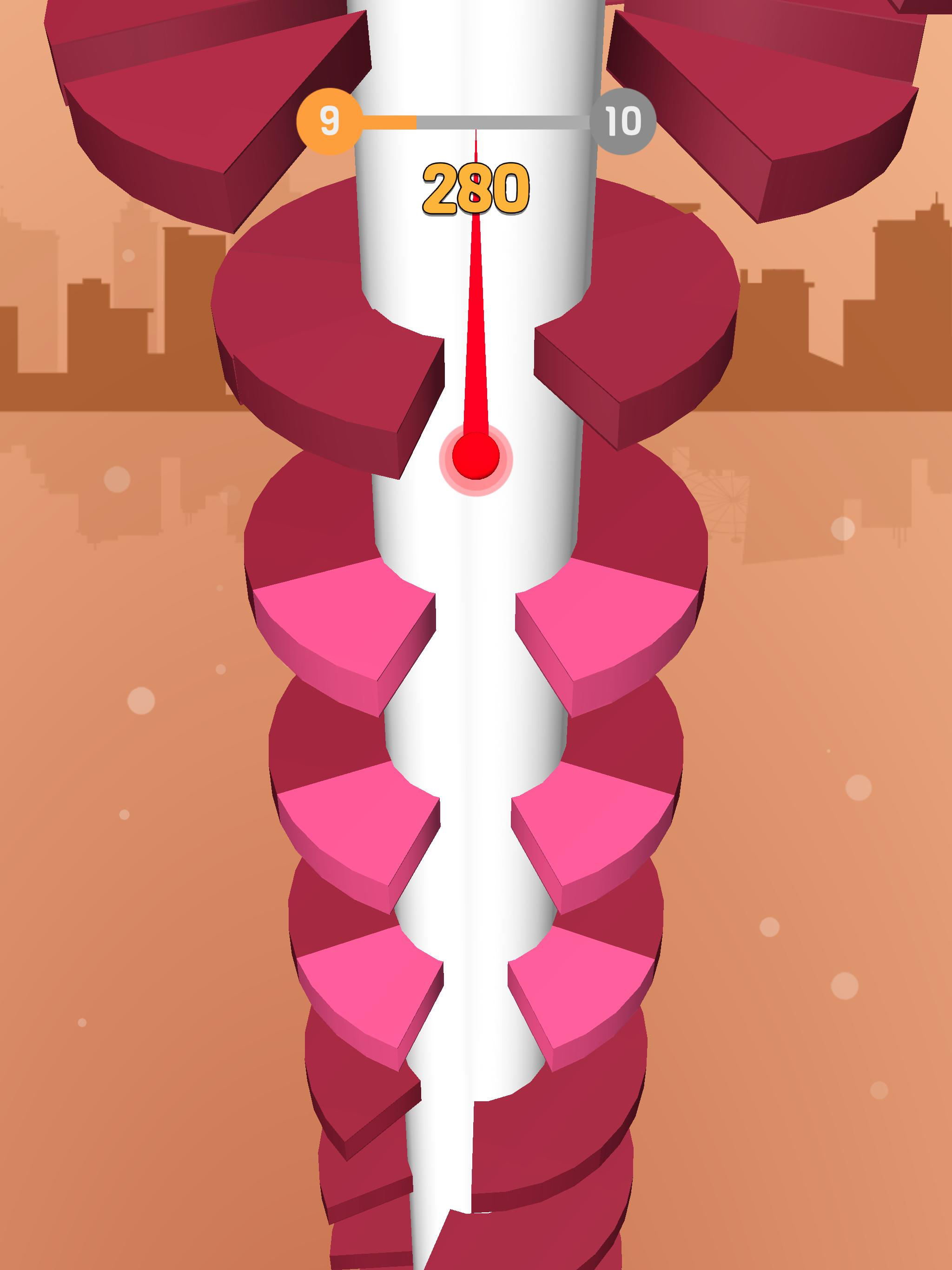 Helix Rush: Tower Jump