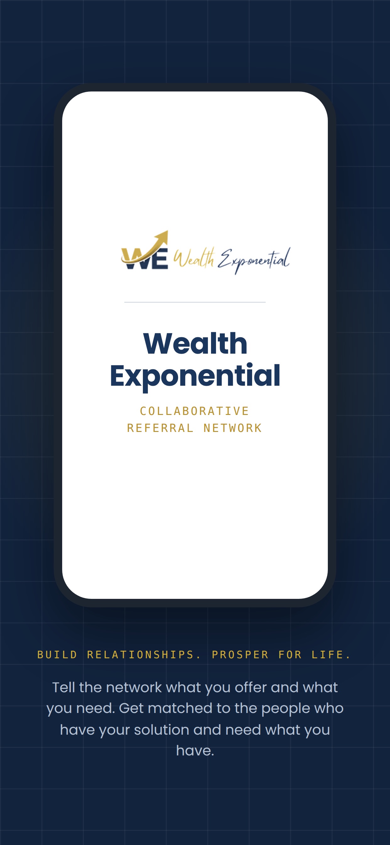 Screenshot 1 of We - Wealth Exponential