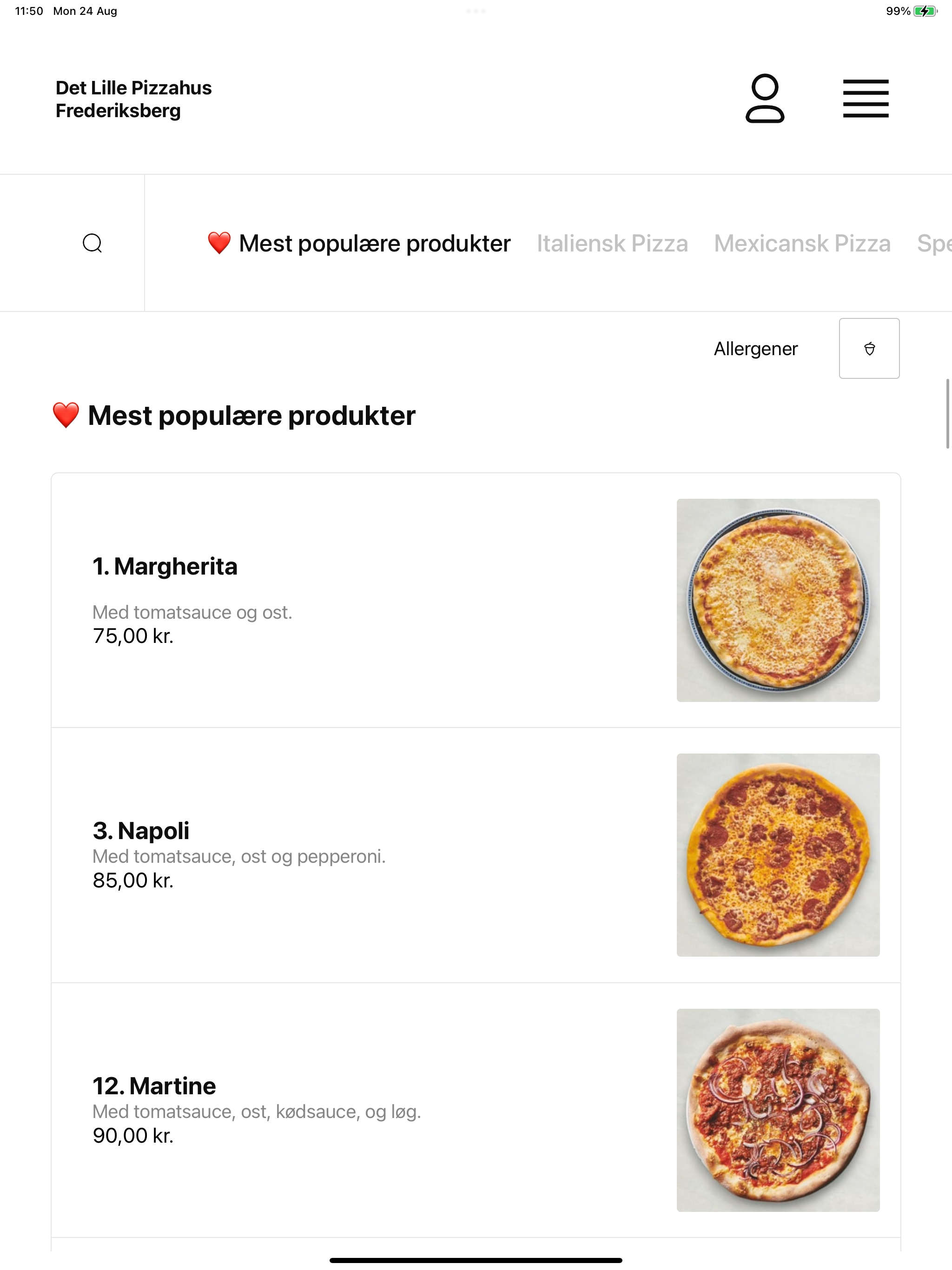 Det Lille Pizzahus screenshot 8