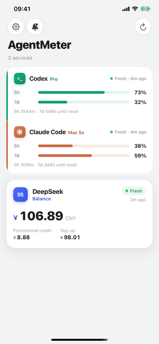 AgentMeter: AI Usage on Watch Screenshot 3 of 6