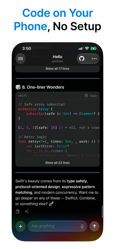 Mobile IDE for Antigravity AI screenshot 2 of 7