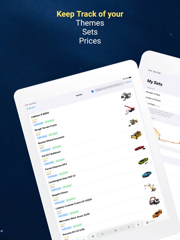 Screenshot #1 for Tracker for LEGO®