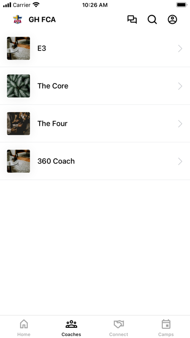 Greater Houston FCA Screenshot