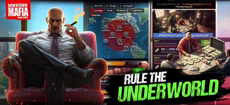 Downtown Mafia: Gang Wars RPG screenshot 4