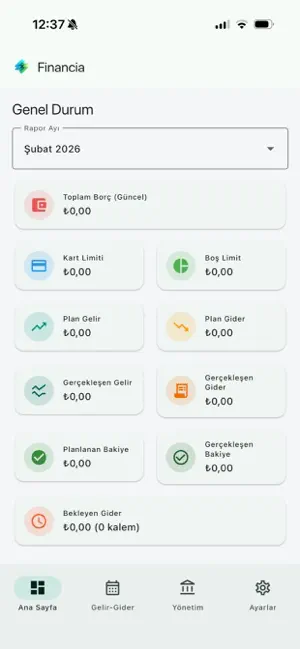 Financia screenshot 2