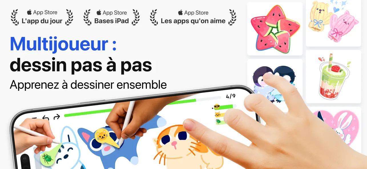 Screenshot #1 pour ArtWorkout: Jeux de Coloriage