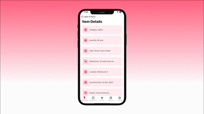 Screenshot #1 pour FestivalDecorTracker
