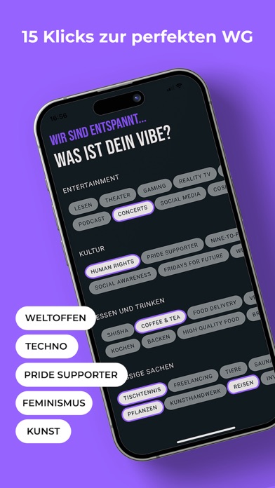 heyroom - WG's suchen & finden Screenshot