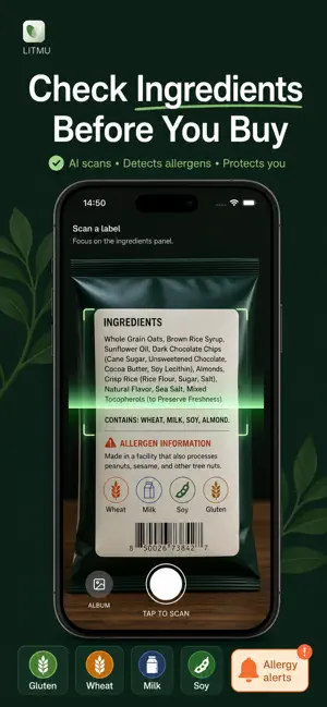 AI Food Scanner - Litmu screenshot 1