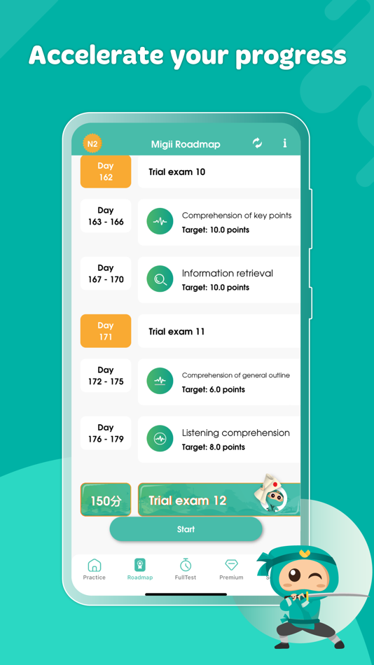 #7. Migii JLPT: JLPT test N5-N1 (iOS) 由: Linh Nguyen