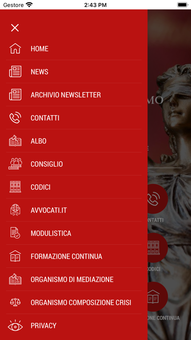 Ordine Avvocati Teramo Screenshot